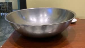Cafe closing down sale - super large stainless steel bowl
