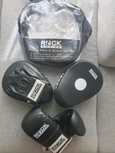 Rock XL Boxing mitts and Focus Pads