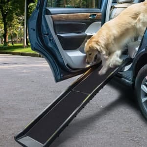 Pet Stairs Dog Ramp Ramps Foldable Ladder Steps Stair Portable Car
