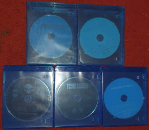 Bluray Movies in original cases, but NO INSERTS - CHEAP!