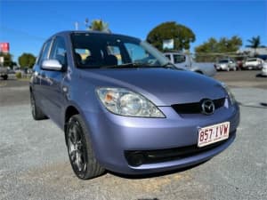 2005 Mazda 2 DY10Y2 Neo Blue 4 Speed Automatic Hatchback
