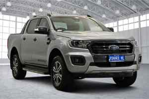 2020 Ford Ranger PX MkIII 2020.75MY Wildtrak Silver 6 Speed Sports Automatic Double Cab Pick Up