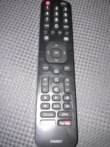 Hisense TV remote control en2b27 brand new