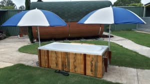 Extra large outdoor deluxe bath tub pool