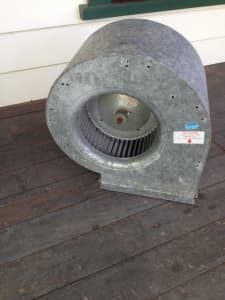 Central heater fan