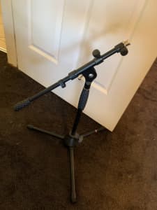 Drum microphone boom stands x 3