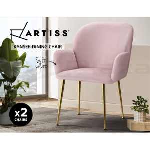 pottsville velvet upholstered arm chair