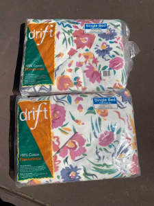 FLANNELETTE SHEETS X2 BRAND NEW FOR SALE