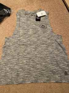 LES MILLS® MARBLE TANK TOP GREY - BRAND NEW