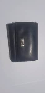 Jag Mens Black Leather Wallet