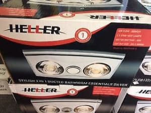 Heller 3 in 1 Heater exhaust fan and light