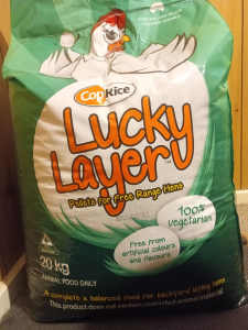 New Lucky Layers chicken pellets 20kg X 2 bags and 3/4 bag