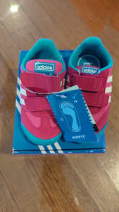 Adidas Learn 2 Walk Dragon CF I Babies Soft Trainers size 7K