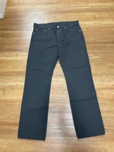 Levi 513 Jeans - Mens Brand new Black / Grey Size 34 