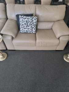 Beautiful Leather Lounges 1 x 2 seater 1 x 3 seater