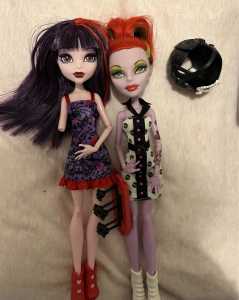Monster high dolls elissabat operetta collectable toys Barbie bratz