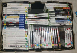 60 Games xbox360 Ps3/4 Wii