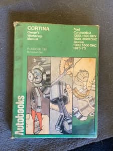 Ford Cortina Mk3 workshop manual Autobooks