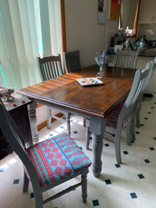 gumtree rustic dining table