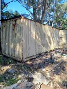 20ft Container good body, Roof & Floor Need attention $500.