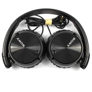 Sony Mdr-Zx110nc Black Headphones - Wired