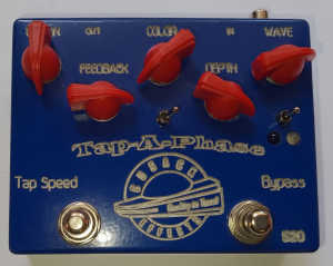 TAP A PHASE Cusack Music guitar phaser effects pedal