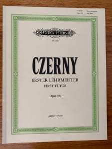 Brand new Piano Czerny edition Peter first tutor