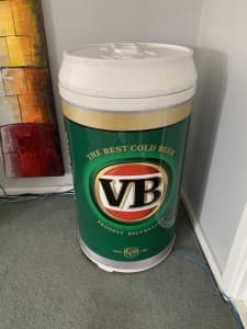 VB Victoria Bitter beer can fridge