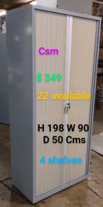 22 @ $ 349 each Csm stationery storage cabinets office shed cupboard
