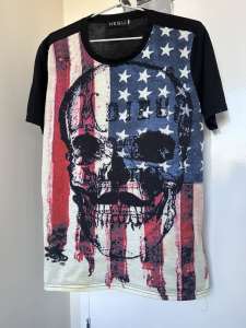 Patriotic stars stripes American Flag T-shirt