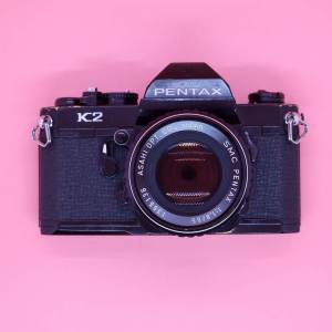 Pentax K2 with 55mm f/1.8 lens. Film Camera. 6 Month Warranty 