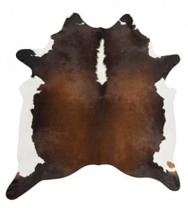 Cowhide - Natural Chocolate (other colours available)