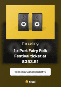Port Fairy Folk Festival Ticket