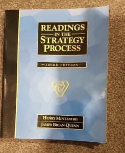 Readings in the Strategy Process 3rd edition. University textbook