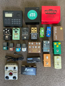 Guitar pedals, FX, and accessories - cheap, big range, hardly used