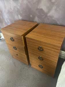 Bed side drawers
