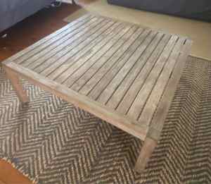 **SOLD** Wooden Coffee Table - $40