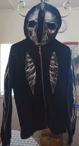 Cool skull n bones hoodie by banned apparel UK size Small