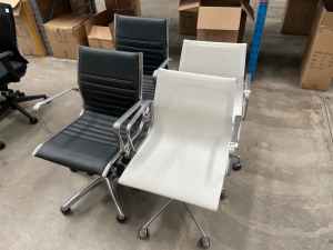 Boardroom Gas Lift OFFICE CHAIRS - $95 ea