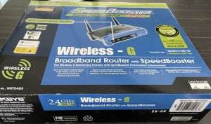 Cisco-Linksys WRT54GS Wireless-G Broadband Router with SpeedBooster