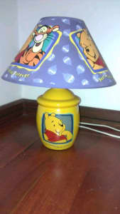 Pooh bear lamp