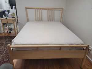 Ikea double bed nearly new