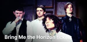 2x Bring Me The Horizon Tickets - Thursday 18/04/2024 - Melbourne 