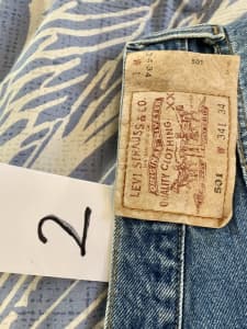 Levi’s 501 Men’s Vintage 1997 Canadian made Jeans 34/34