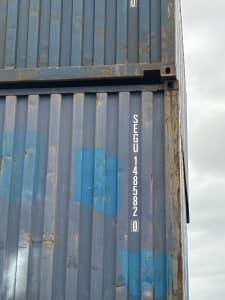 20ft Cargo Worthy Shipping Containers ex-Canberra