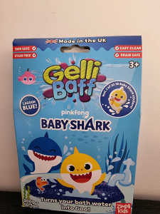 Gelli Baff Baby Shark Bath Goo - Lagoon Blue 