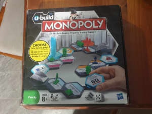 Monopoly U Build board game