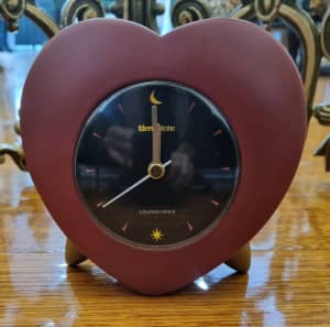 Rare Longford Design Timestone Heart Clock in excellent condition