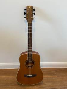 Timberidge small body acoustic electric guitar