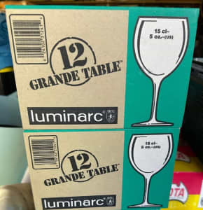 Luminarc 15cl Wine Glass set of 24 ( 2sets of 12 )